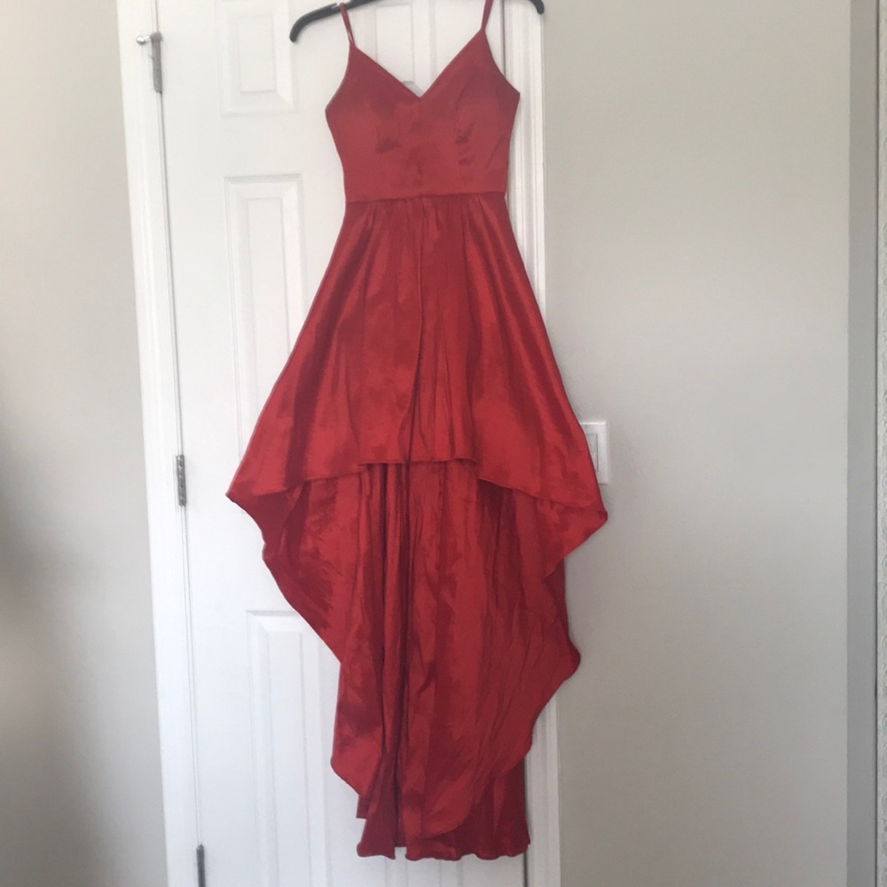 Red homecoming/prom dress